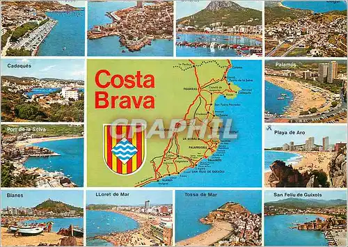 Cartes postales moderne Costa Brava