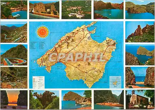 Cartes postales moderne Mallorca Lluch Calobra