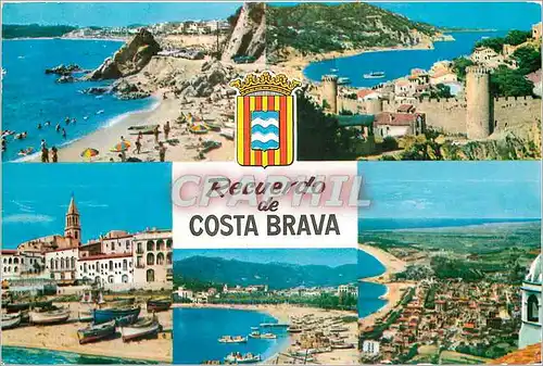 Cartes postales moderne Recuerdo de Costa Brava