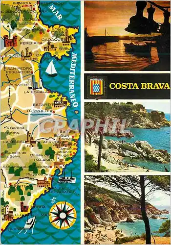 Cartes postales moderne Costa Brava Atardocer en El Puerto