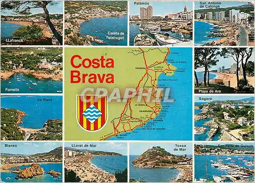 Cartes postales moderne Costa Brava