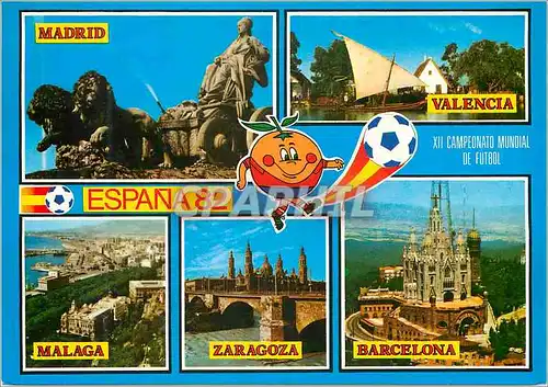 Cartes postales moderne Espana XII Campeonato Mundial de Futbol Football Coupe du Monde 1982