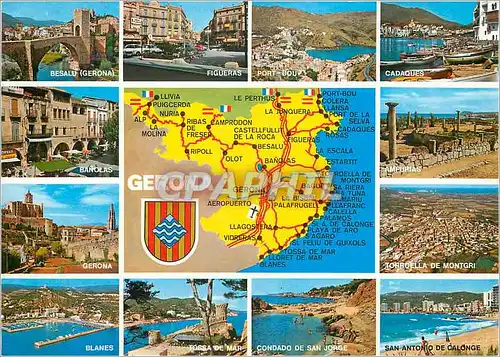 Cartes postales moderne Gerona