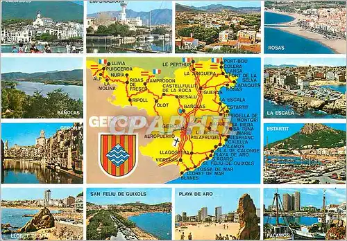 Cartes postales moderne Gerona