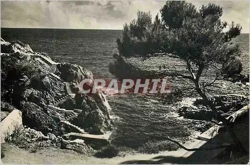 Moderne Karte Costa Brava S'Agaro Cala de Vacas