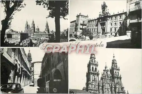 Cartes postales moderne Santiago de Compostela Vista general Seminario Mayor Rua del Villar