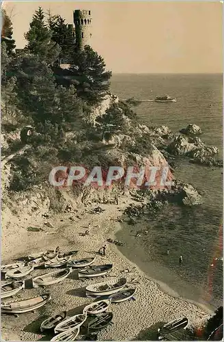 Cartes postales moderne Costa Brava la caleta Lloret de mar