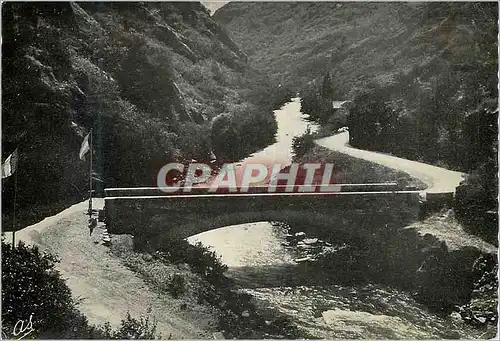 Cartes postales moderne Ville de Aran Leride Puente del rey Frontera Franco espanola