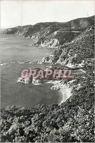 Moderne Karte An Feliu de Guixols (Costa Brava)