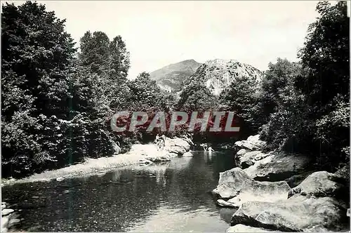 Cartes postales moderne Canfranc Rio Aregon la Poza y Coll de Ladrones