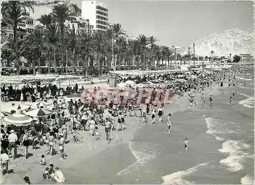 Cartes postales moderne Alicante Plage du Postiguel