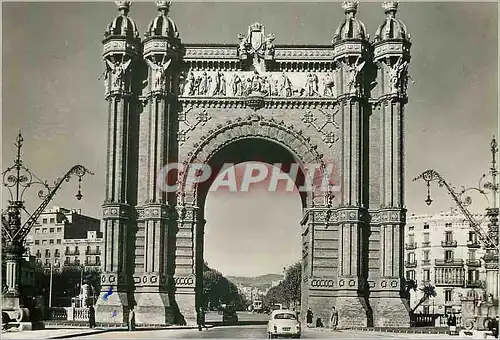 Cartes postales moderne Barcelona l'Arc de Triomphe