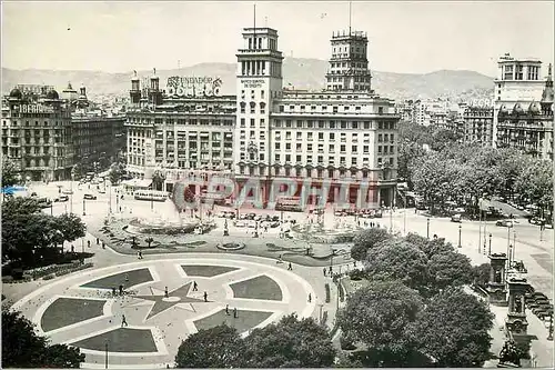 Cartes postales moderne Barcelona la Place de Catalogne