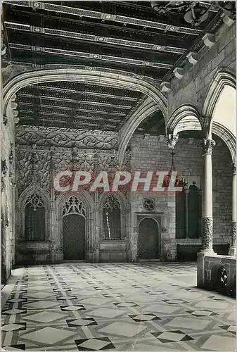 Cartes postales moderne Barcelona Fachada de la Capi la de San Jorge