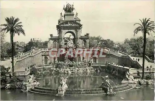 Cartes postales moderne Barcelona Parc de la Citadelle Fontaine Monumentale