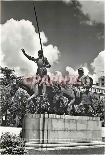 Cartes postales moderne Madrid Don Quichotte et Sancho Panca