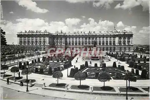 Moderne Karte Madrid Place d'Orient et Palais Royale