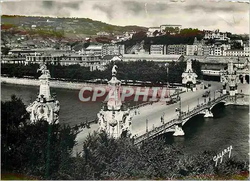 Cartes postales moderne San Sebastian Pont de Marie Christine