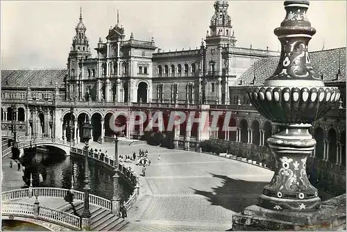 Moderne Karte Sevilla Place de l'Espagne
