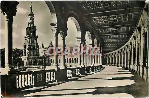 Cartes postales moderne Sevilla Place de l'Espagne Galerie