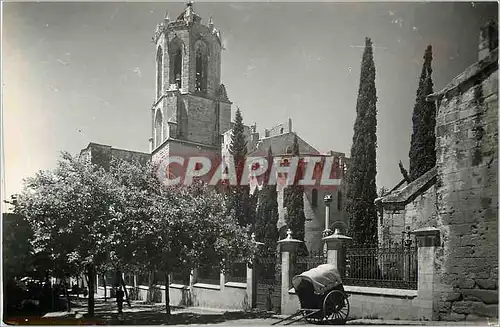 Moderne Karte Tarragona Cathedrale Clocher et Absides