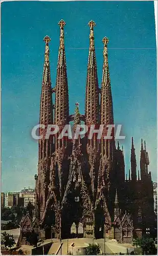 Cartes postales moderne Barcelona la sainte Famille