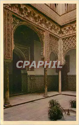 Cartes postales moderne Sevilla Reales Alcazares Cour des Poupees