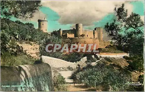 Cartes postales moderne Palma Mallorca Castillo de Bellver