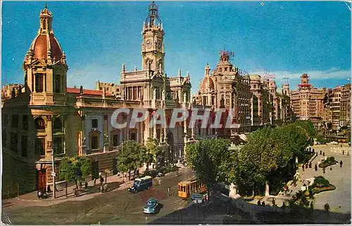 Cartes postales moderne Valencia Place Caudillo