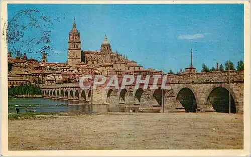 Cartes postales moderne Salamanca Pont Romain