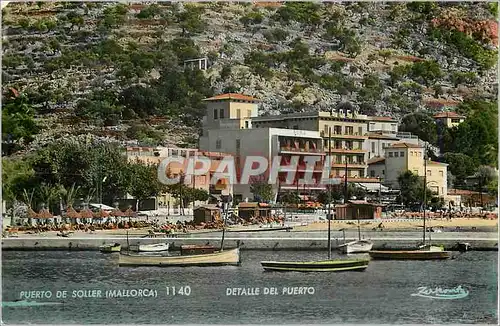 Cartes postales moderne Mallorca Puerto de Soller Detalle del Puerto