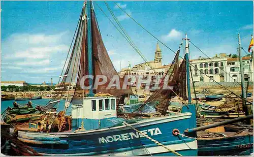 Cartes postales moderne Costa Brava Palamos Embarcadere Typique Bateaux de peche