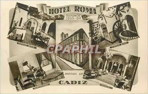 Cartes postales moderne Cadiz Hotel Roma Sucursal Hotel Loreto