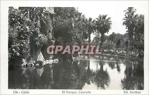 Cartes postales moderne Cadiz El Parque Cascada