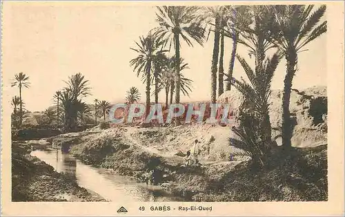 Ansichtskarte AK Gabes Ras el Oued