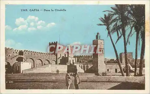 Ansichtskarte AK Gafsa Dans la Citadelle