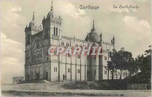 Cartes postales Carthage la Cathedrale