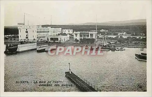 Cartes postales Bizerte La baie de Ponty caserne des Marins