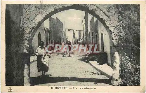 Cartes postales Bizerte Rue des Aissaouas