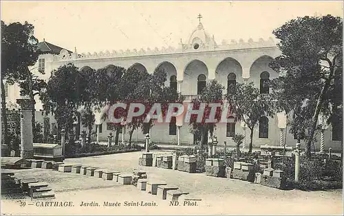 Cartes postales Carthage Jardin Musee Saint Louis
