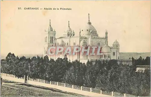 Cartes postales Carthage Abside de la Primatiale