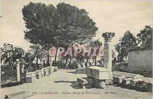 Ansichtskarte AK Carthage Jardin Musee de Saint Louis