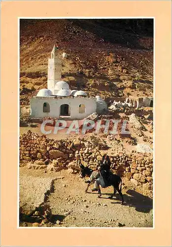 Cartes postales moderne Charme et Douceur de la Tunisie Chenini de Tataouine