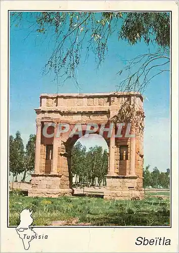 Moderne Karte Tunisia Sbeitla le Forum