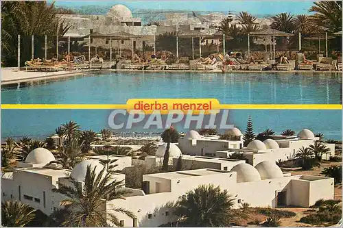 Moderne Karte Djerba Menzel