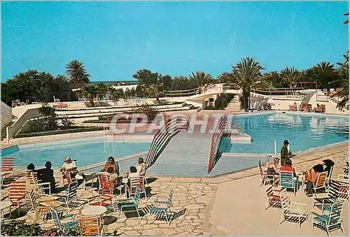 Cartes postales moderne Hammam sousse Residence Club El Kantaoui Bain de soleil autour de la piscine