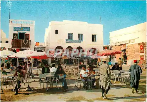 Cartes postales moderne Hount Souk:la Place de la Cafe