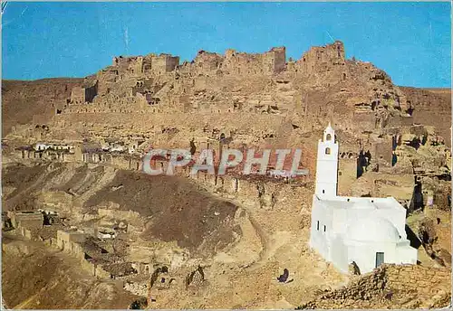 Moderne Karte Chenini de la Tataouine Midoun Tunisie