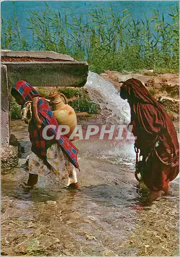 Moderne Karte Tunisie l'Eau au Sahara