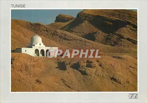 Moderne Karte Tunisie Sidi Bou Hellel le Source Isolement du Saint Homme